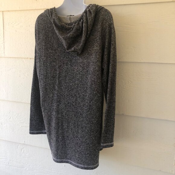 New York New York Women’s Soft Lightweight Long Line Hoodie Size Large - Picture 10 of 12